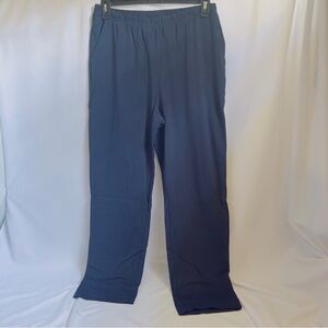 Unknown Brand Blair NWOT Navy Woman's SZ L Activewear Sweatpants Pull On Pants